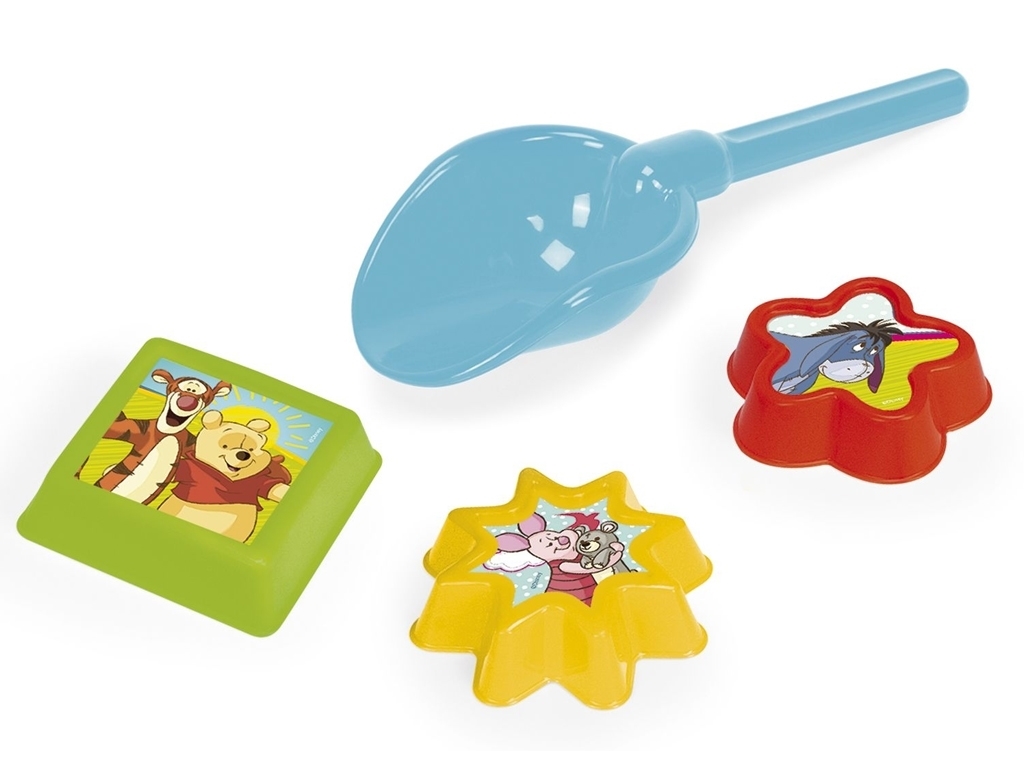 Лопатка + 3 формочки микс – Disney. Wader 77820