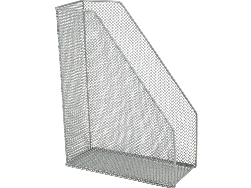 Лоток вертикальный Axent, 100×250×320 мм, металлическая сетка, серебристый