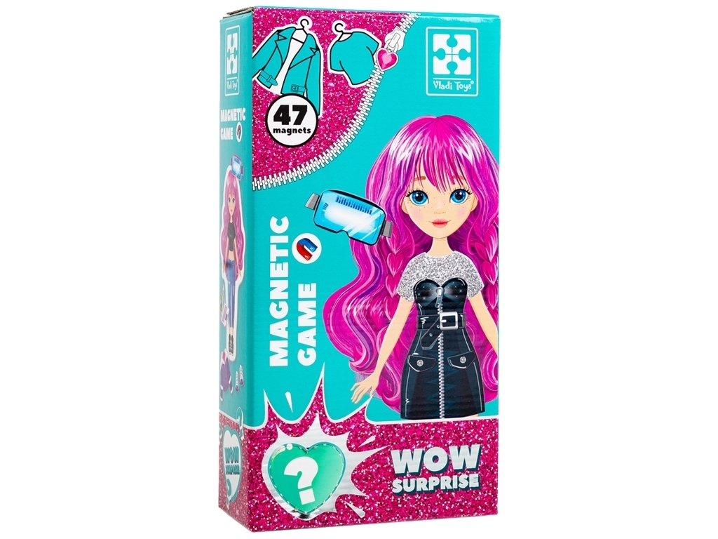 Магнитная игра-одежда WOW Surprise Gamer, Vladi Toys VT3210-14