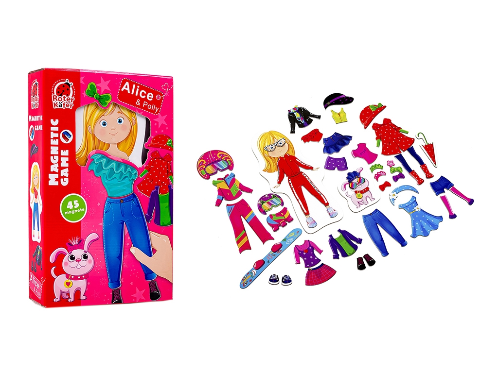 Магнитная игра Алиса и Полли, Roter Kafer RK2010-08