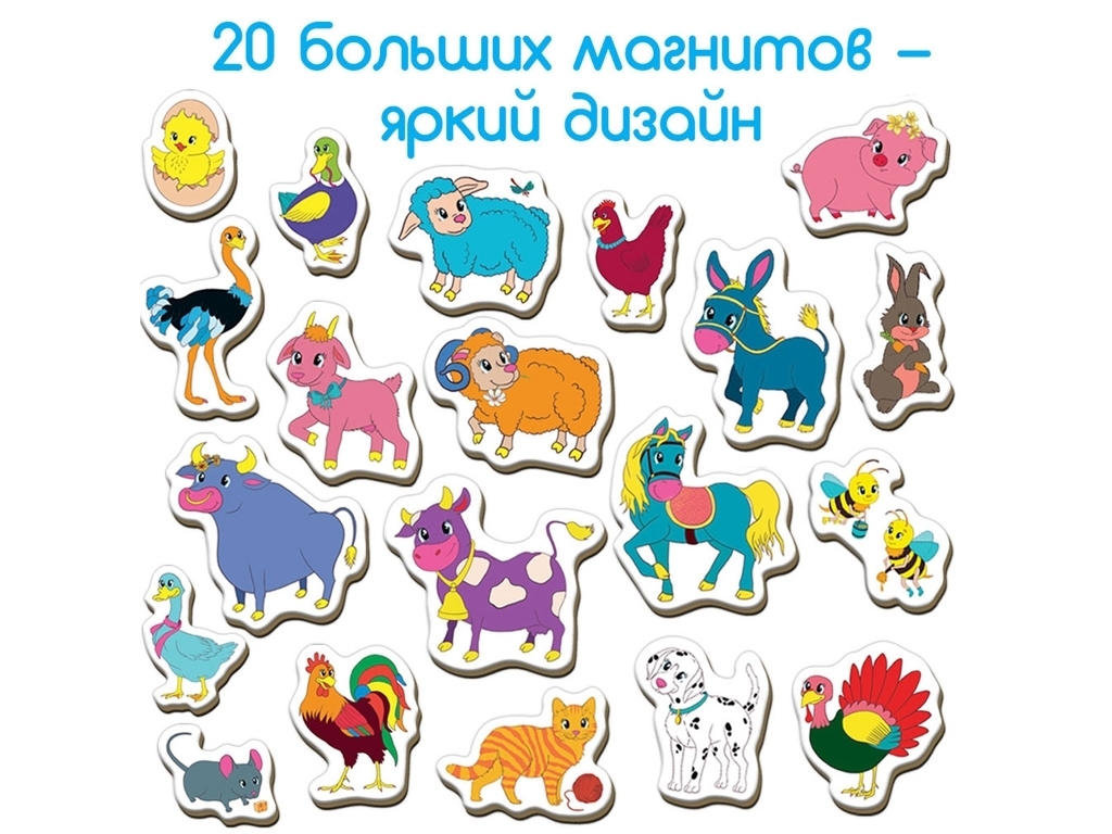 Магнитная игра Фарм. Magdum ML4031-32 EN