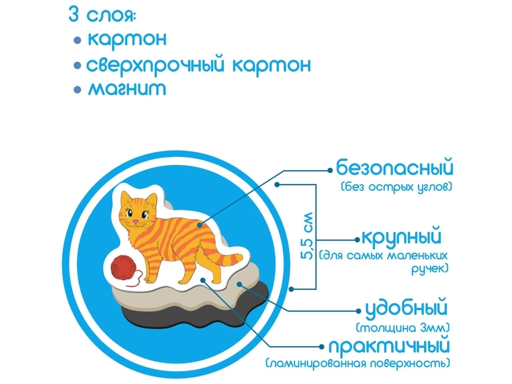 Магнитная игра Фарм. Magdum ML4031-32 EN