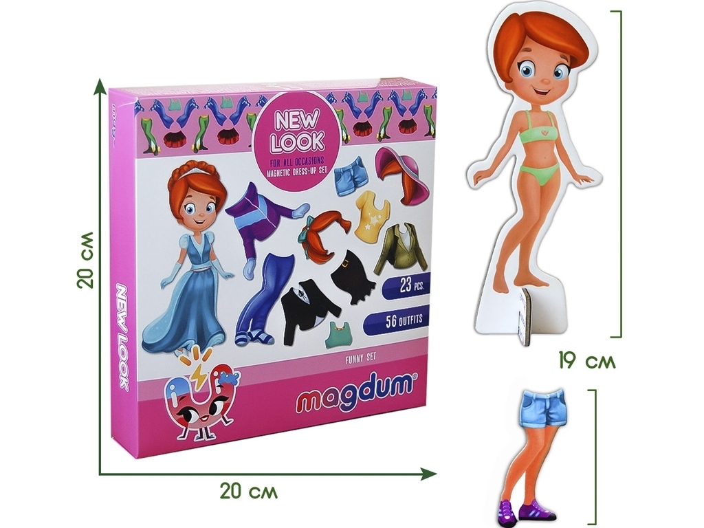 Магнитная игра Новый Look. Magdum ML4031-14 EN