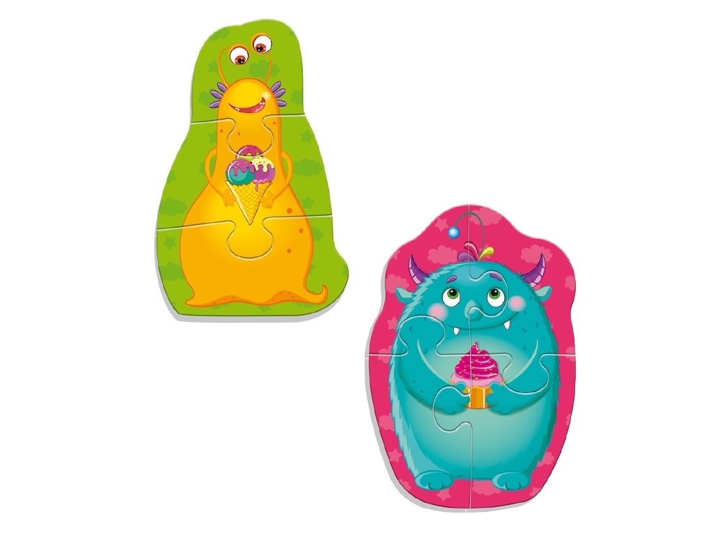 Магнітні бебі пазли Малюк зможе Монстрики, Vladi Toys