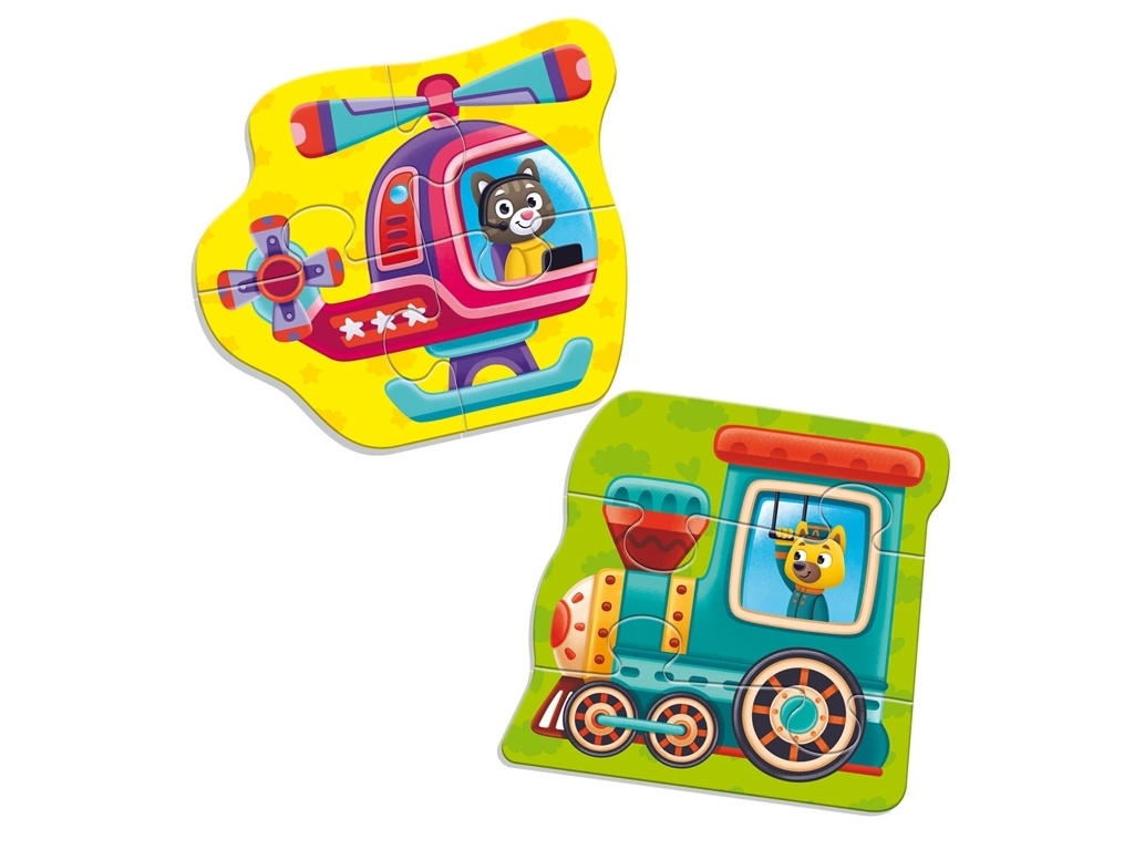Магнітні бебі пазли Малюк зможе Транспорт, Vladi Toys