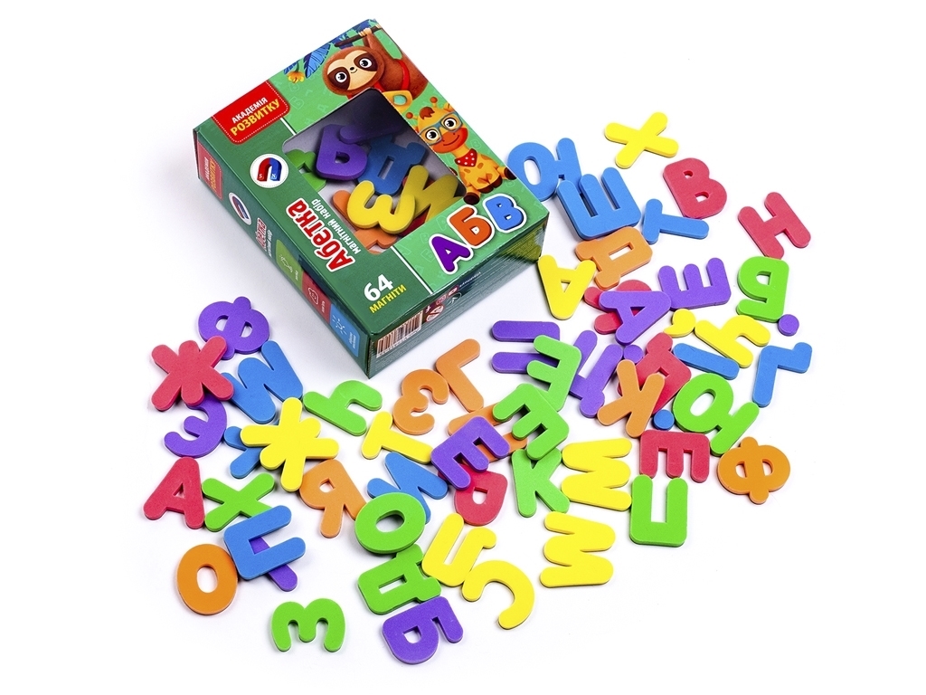 Магнітний набір, Абетка, Vladi Toys