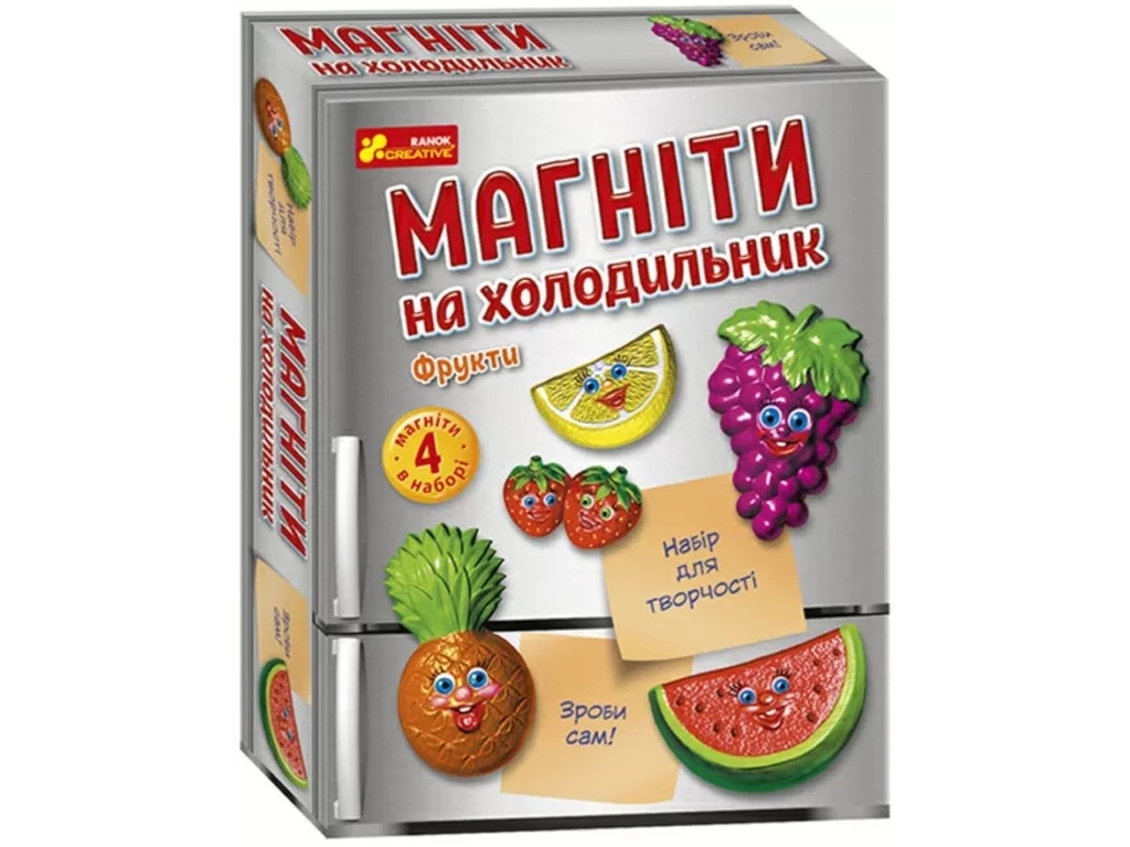 Магніти на холодильник, Фрукти, Чудик