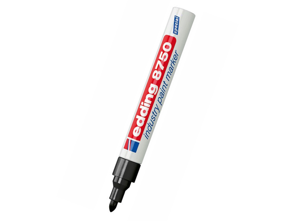 Маркер Industry Paint чорний 2-4 мм. Edding e-8750/01
