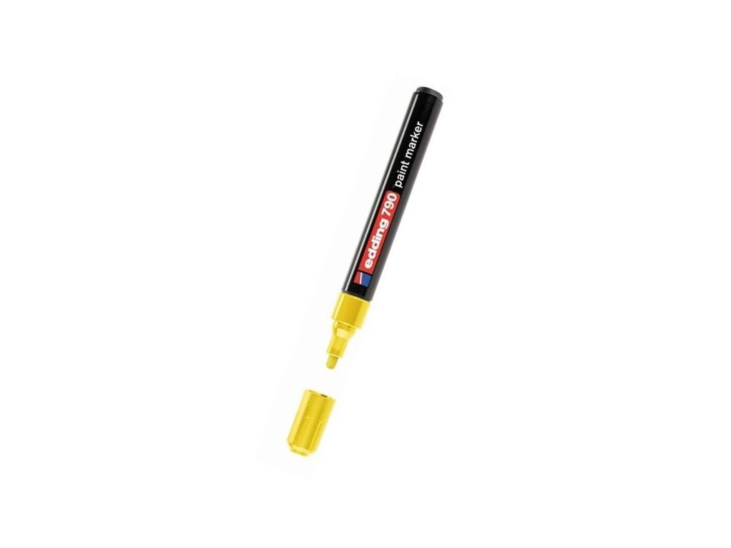 Маркер Paint круглий жовтий 2-3 мм. Edding e-790/05