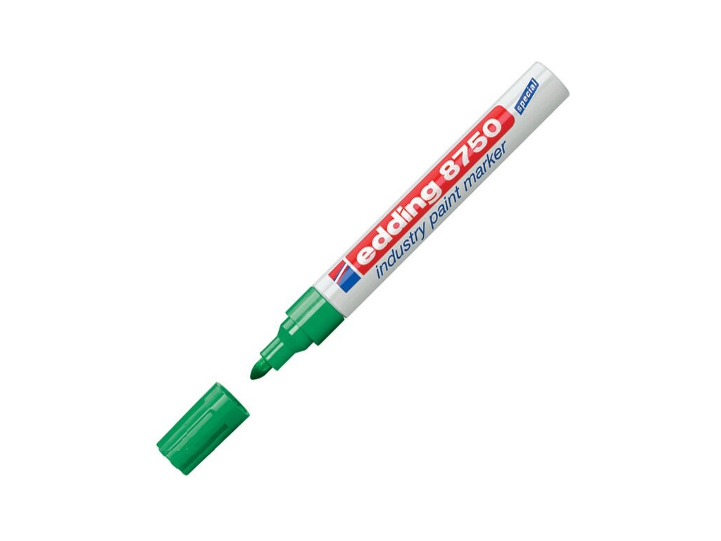 Маркер Industry Paint зелений 2-4 мм. Edding e-8750/04