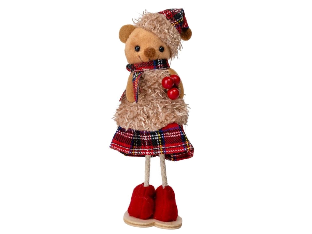 М’яка фігурка Ведмедик з ягідками 19 см, 9139-004