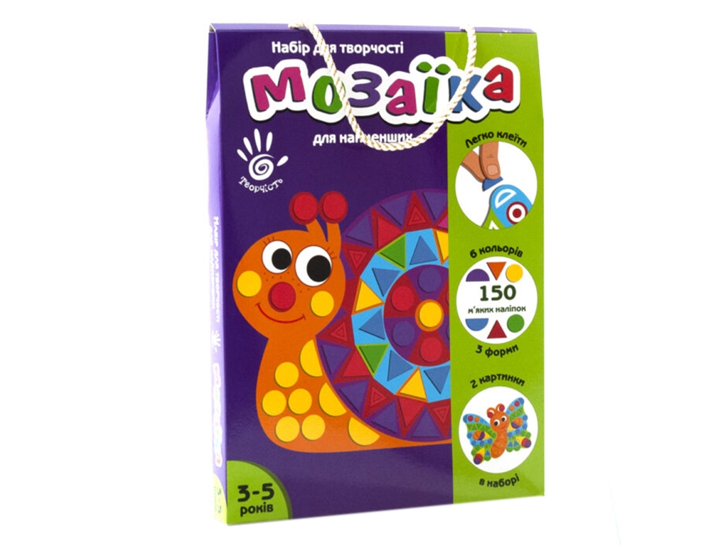 Набор для творчества Улитка, создание аппликации, Vladi Toys