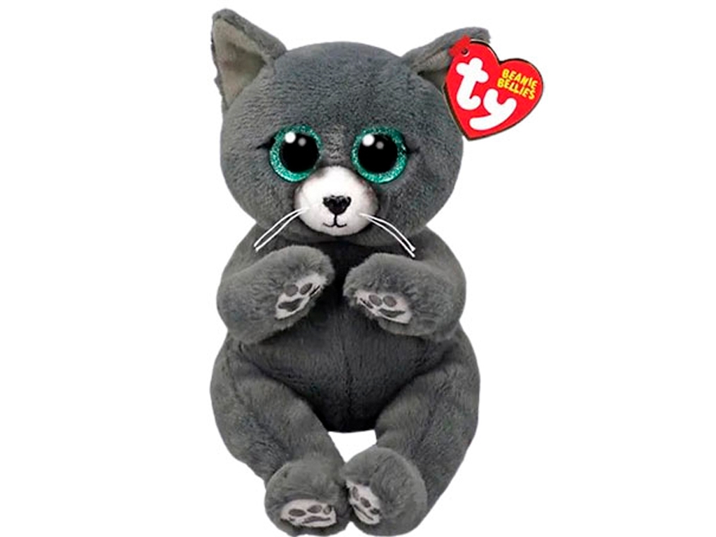 М'яка іграшка BEANIE BELLIES Кішка BINX. TY 41501