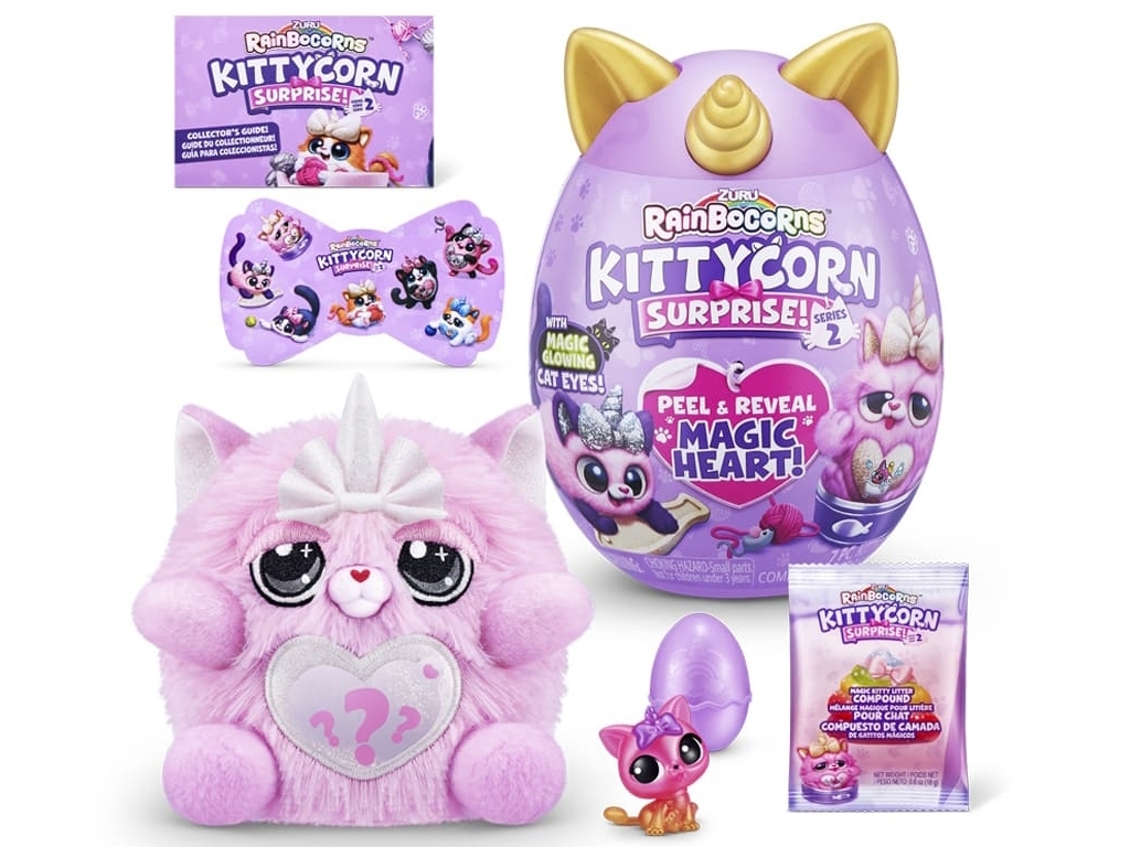 Мягкая игрушка-сюрприз 2 Kittycorn Surprise. Rainbocorns 9279H