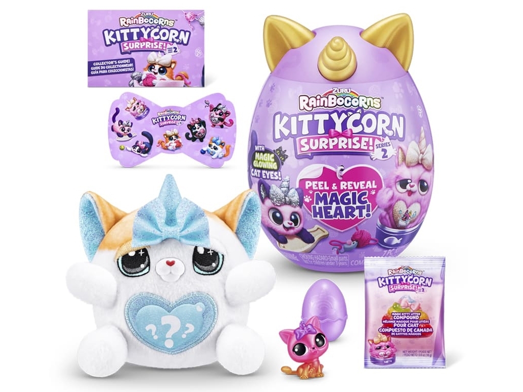 Мягкая игрушка-сюрприз 2 Kittycorn Surprise. Rainbocorns 9279G
