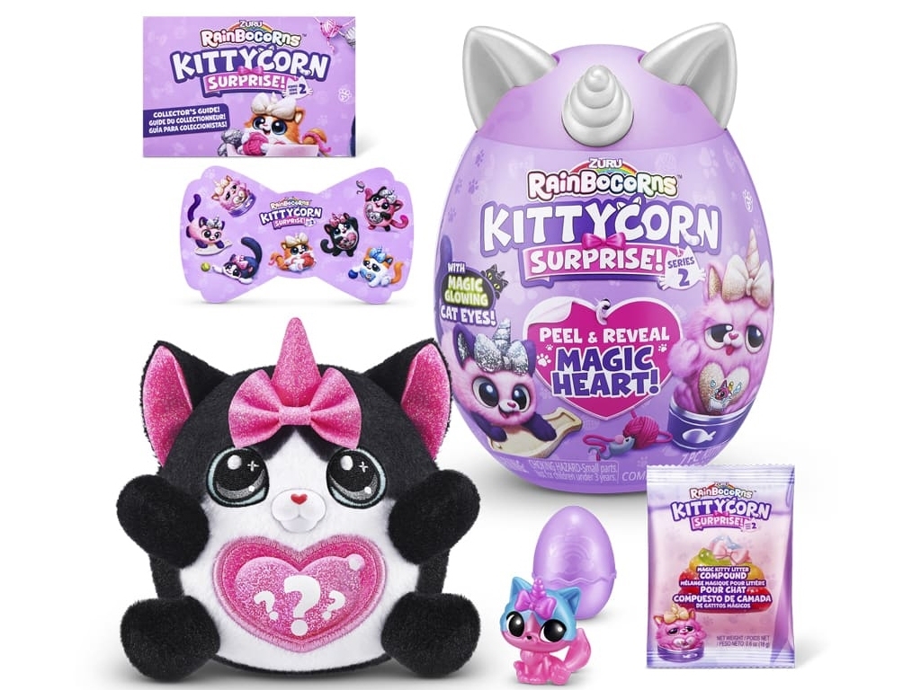 Мягкая игрушка-сюрприз 2 Kittycorn Surprise. Rainbocorns 9279D
