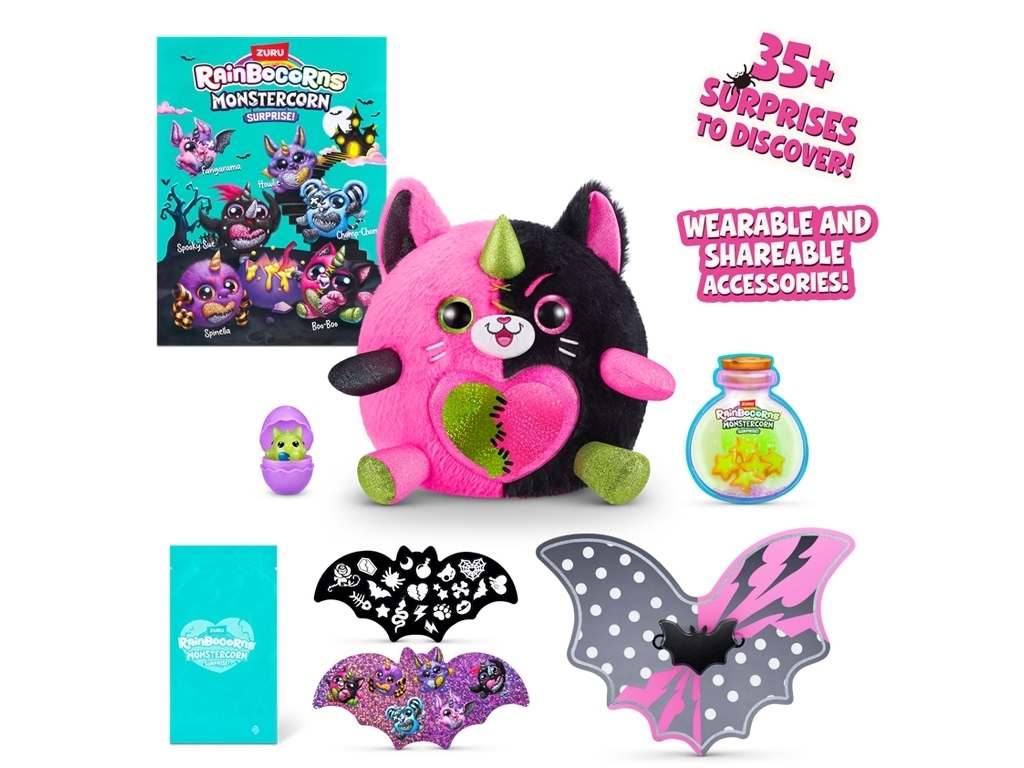 Мягкая игрушка сюрприз Monstercorn Surprise. Rainbocorns 9297A