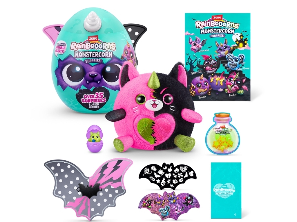 Мягкая игрушка сюрприз Monstercorn Surprise. Rainbocorns 9297A