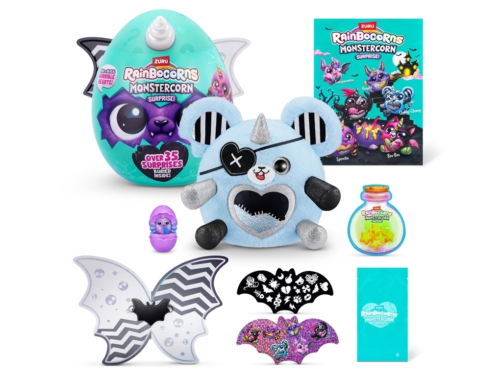 Мягкая игрушка сюрприз Monstercorn Surprise. Rainbocorns 9297E