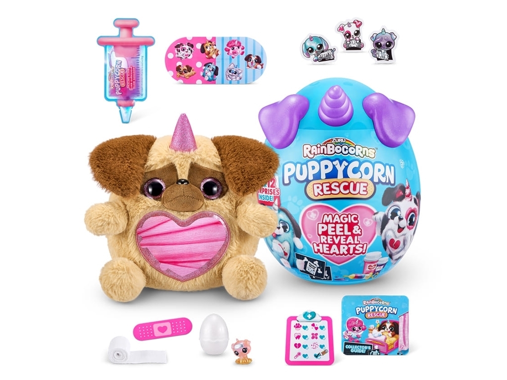 Мягкая игрушка сюрприз Puppycorn Rescue. Rainbocorns 9261E