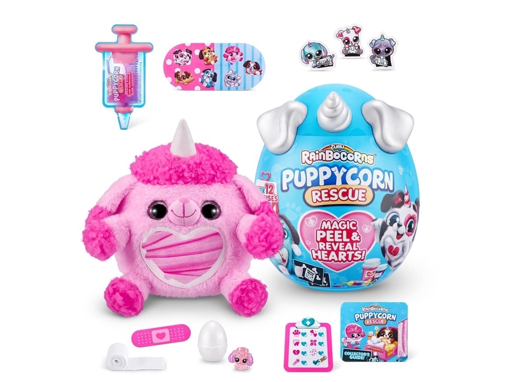 Мягкая игрушка сюрприз Puppycorn Rescue. Rainbocorns 9261A
