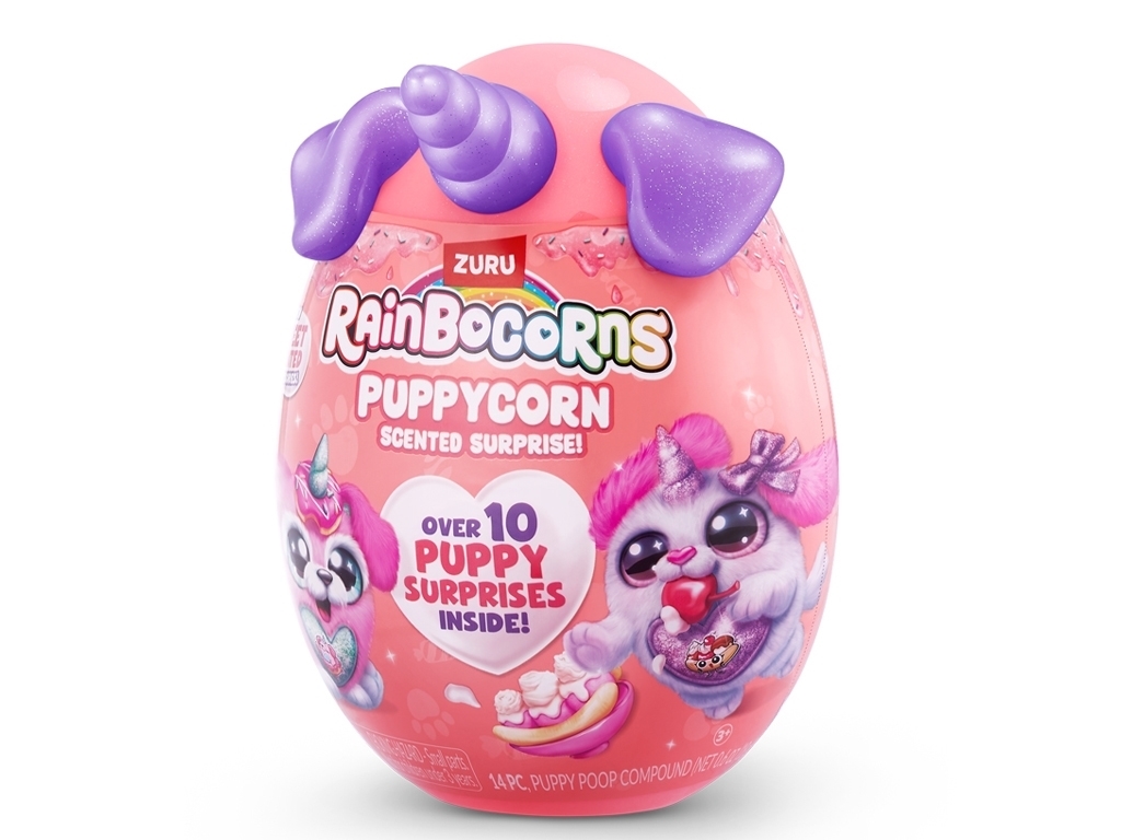 Мягкая игрушка-сюрприз Puppycorn Scent Surprise. Rainbocorns 9298B