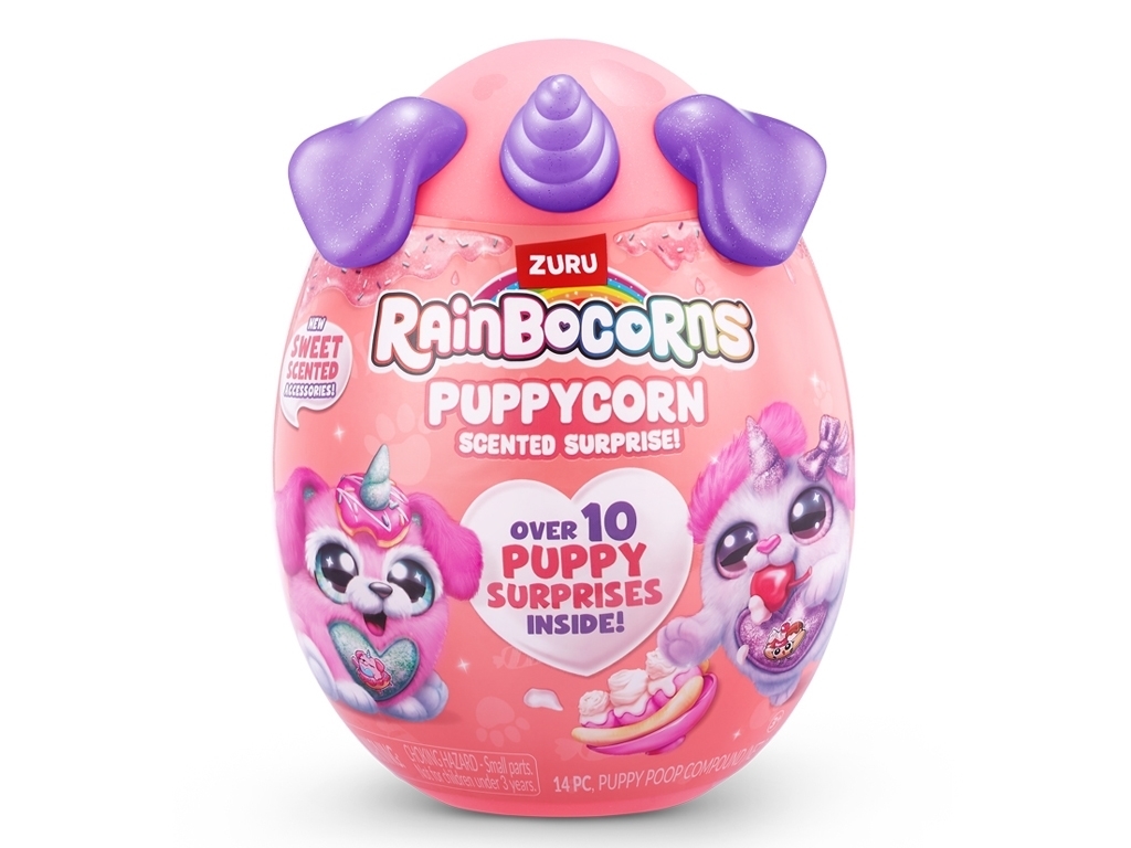 М'яка іграшка-сюрприз Puppycorn Scent Surprise. Rainbocorns 9298D