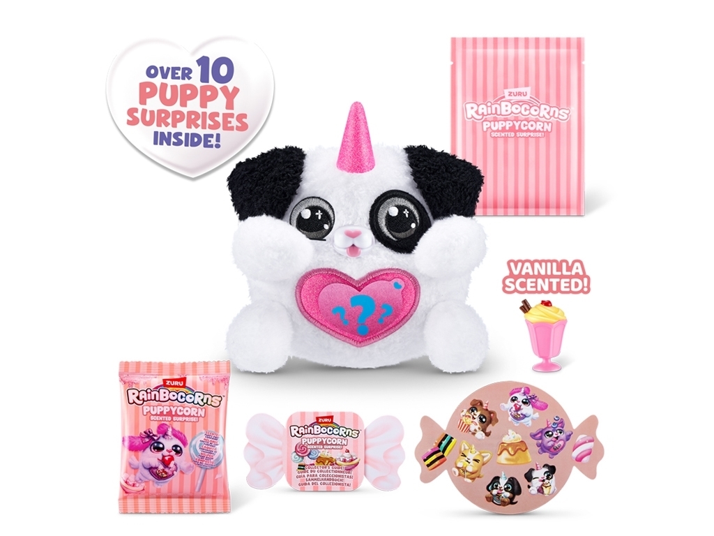 М'яка іграшка-сюрприз Puppycorn Scent Surprise. Rainbocorns 9298D