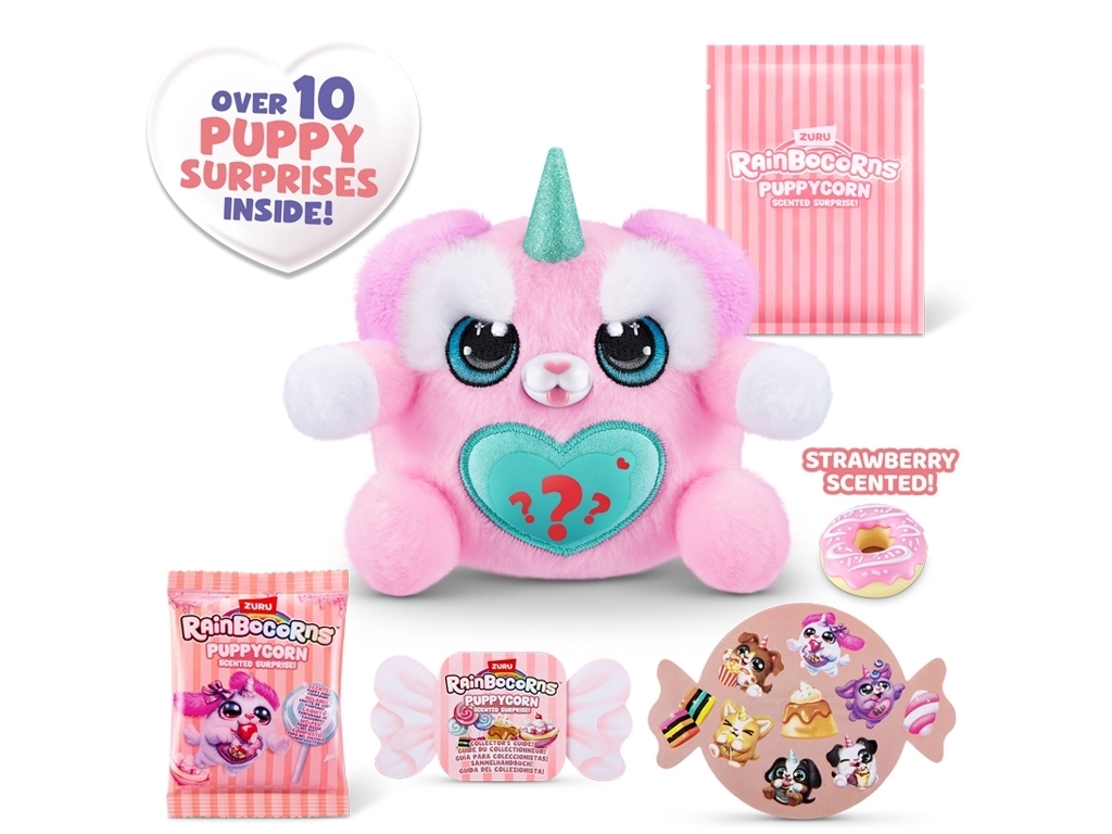 М'яка іграшка-сюрприз Puppycorn Scent Surprise. Rainbocorns 9298E