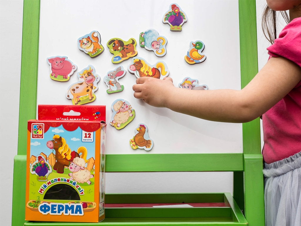 Мягкие магниты Ферма, Vladi Toys