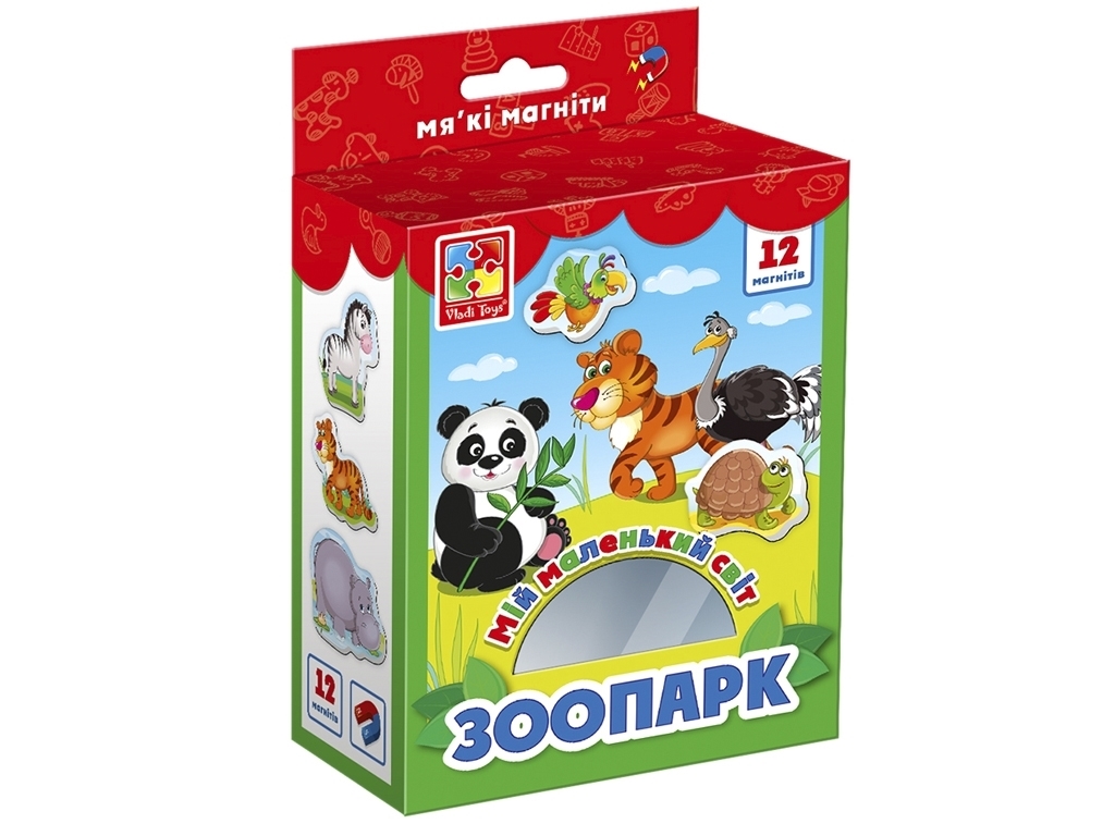 М'які магніти Зоопарк, Vladi Toys