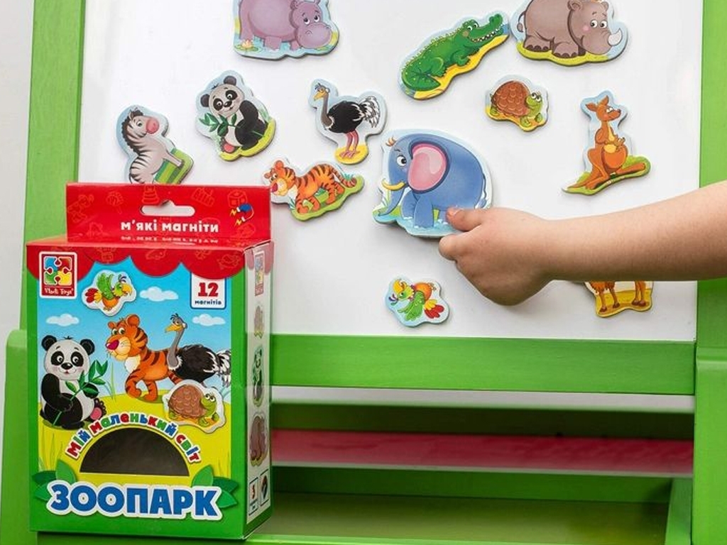 М'які магніти Зоопарк, Vladi Toys