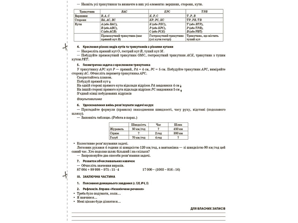Посібник "Мій конспект. Математика. 4 клас. Частина 2", Т. М. Бондар, О. В. Компаній