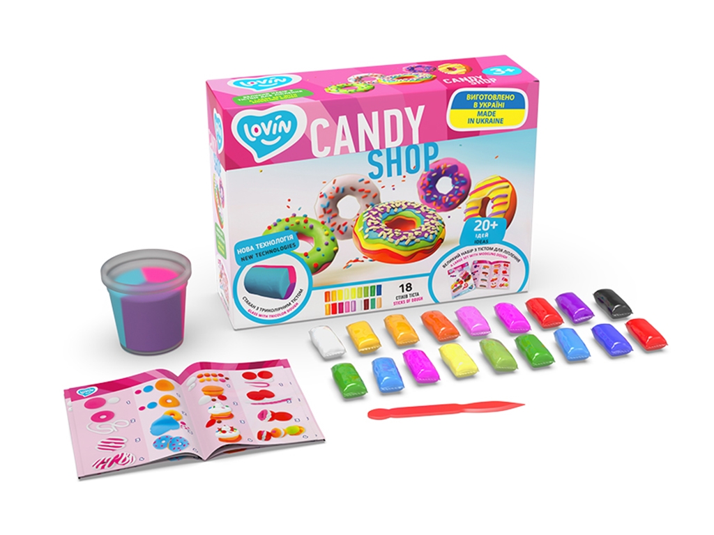 Набір для ліплення Candy Shop. ТМ LOVIN'DO 41192.