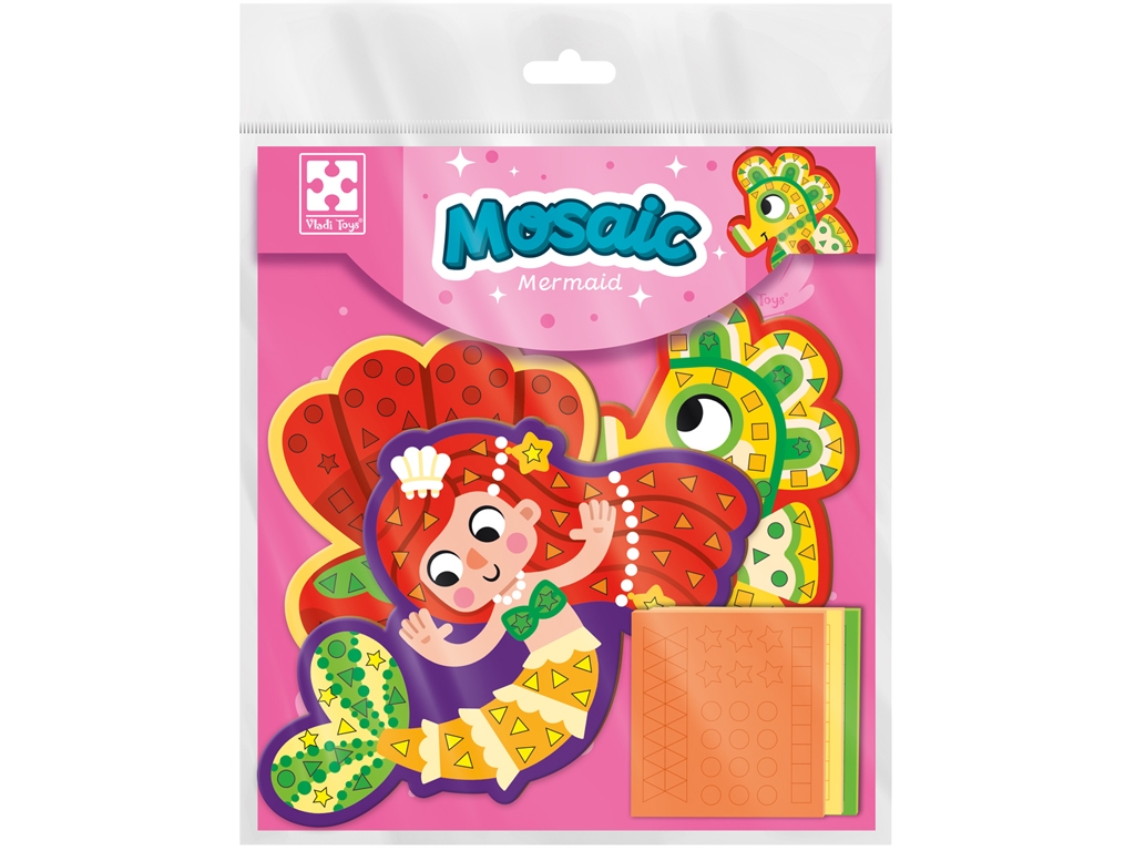 Набор для творчества Русалочка, создание аппликации, Vladi Toys