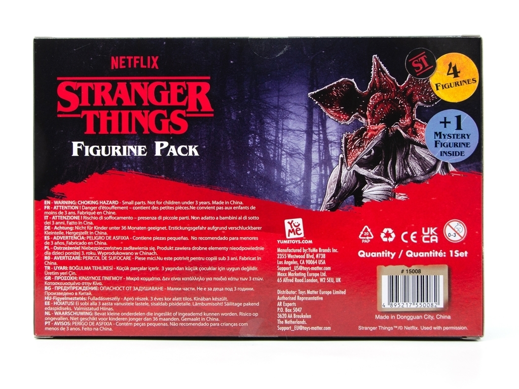 Набір колекційних фігурок Stranger Things 4+1 set 2. YUME 15005-1