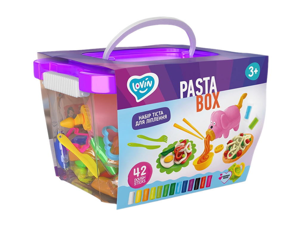 Набір тіста для творчості Maxi Box. TM LOVIN'DO 41138