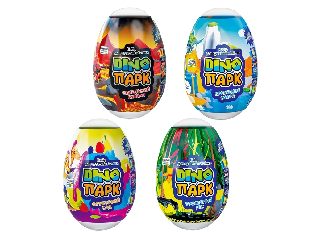 Набір тесту для ліплення Dino Park. ТМ LOVIN'DO 41202