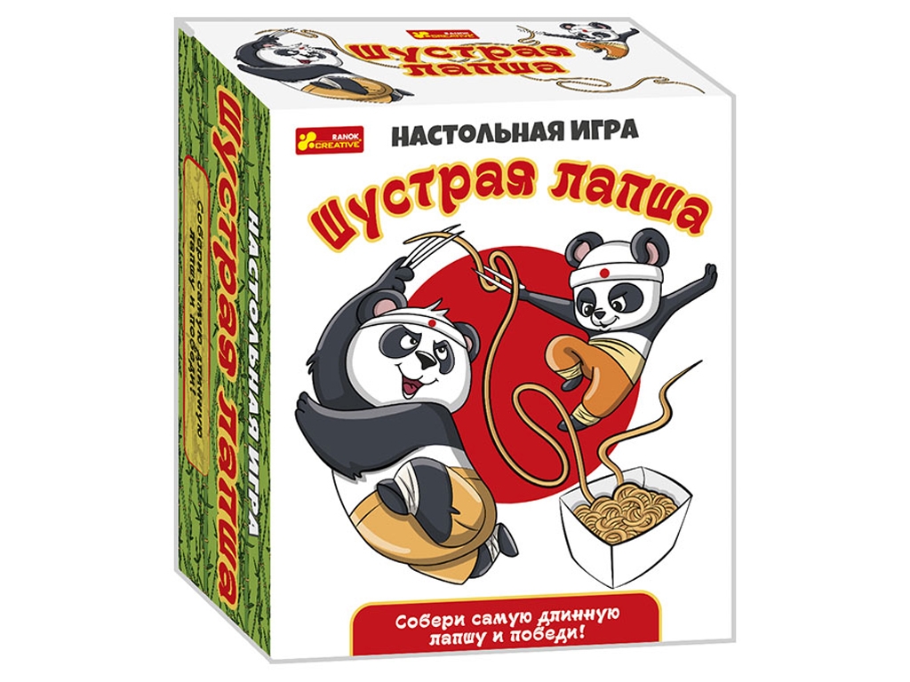 Настольная игра, Ловкая лапша, Ranok Creative