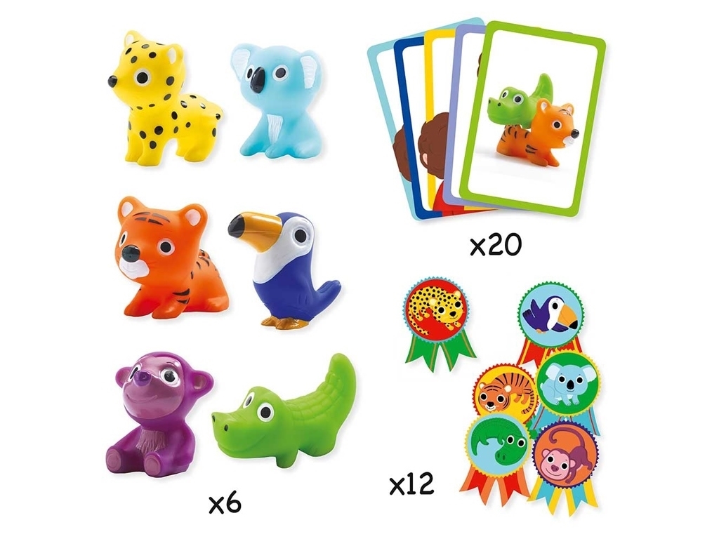 Настольная игра "Балансир Пирамидки", 2+, Djeco