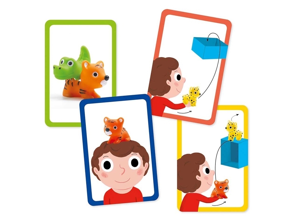 Настольная игра "Балансир Пирамидки", 2+, Djeco