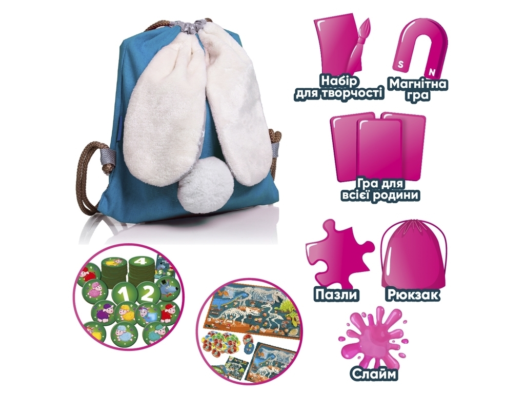 Настольная игра Bunny surprise maxi, Vladi Toys VT8080-10