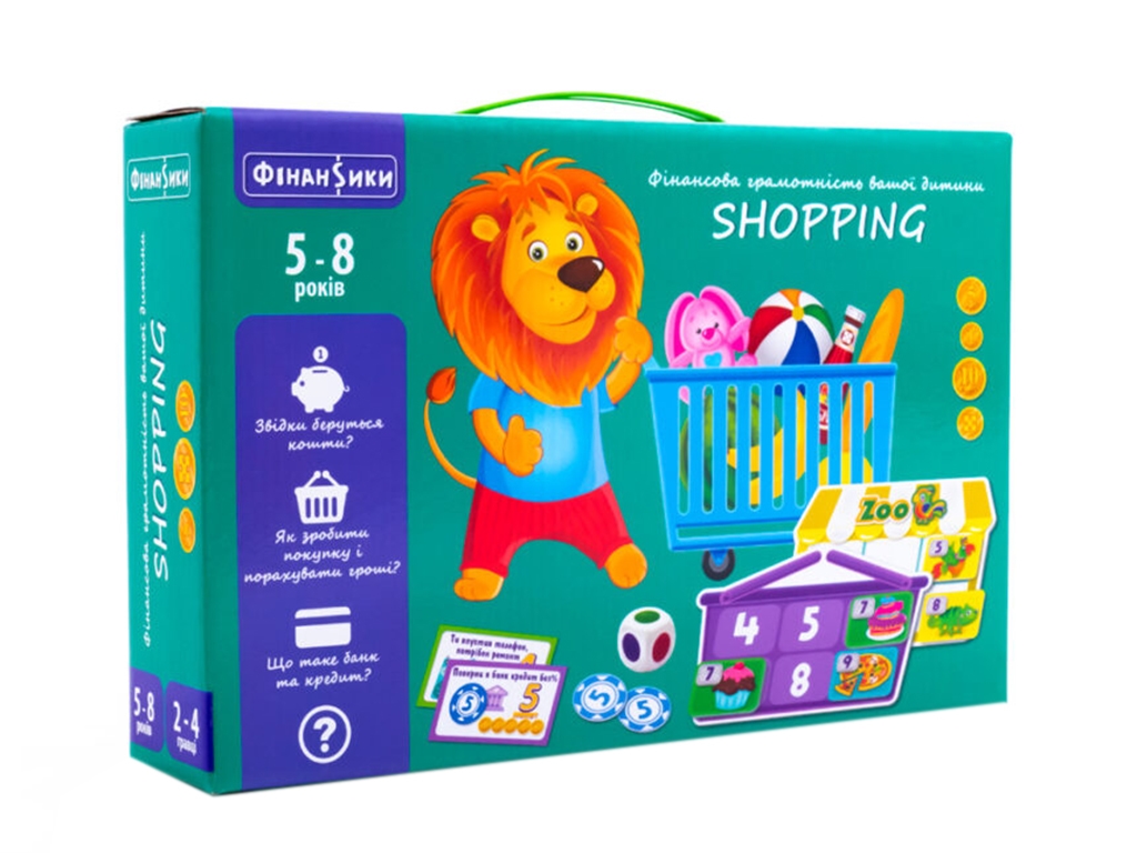 Настільна гра, Граємо в магазин, Vladi Toys VT2312-06