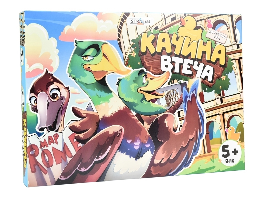 Настільна гра "Качина втеча", 5+, Strateg