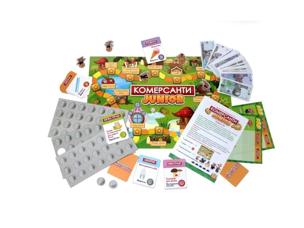 Настольная игра, Коммерсанты, Junior, Ranok Creative 10120162У