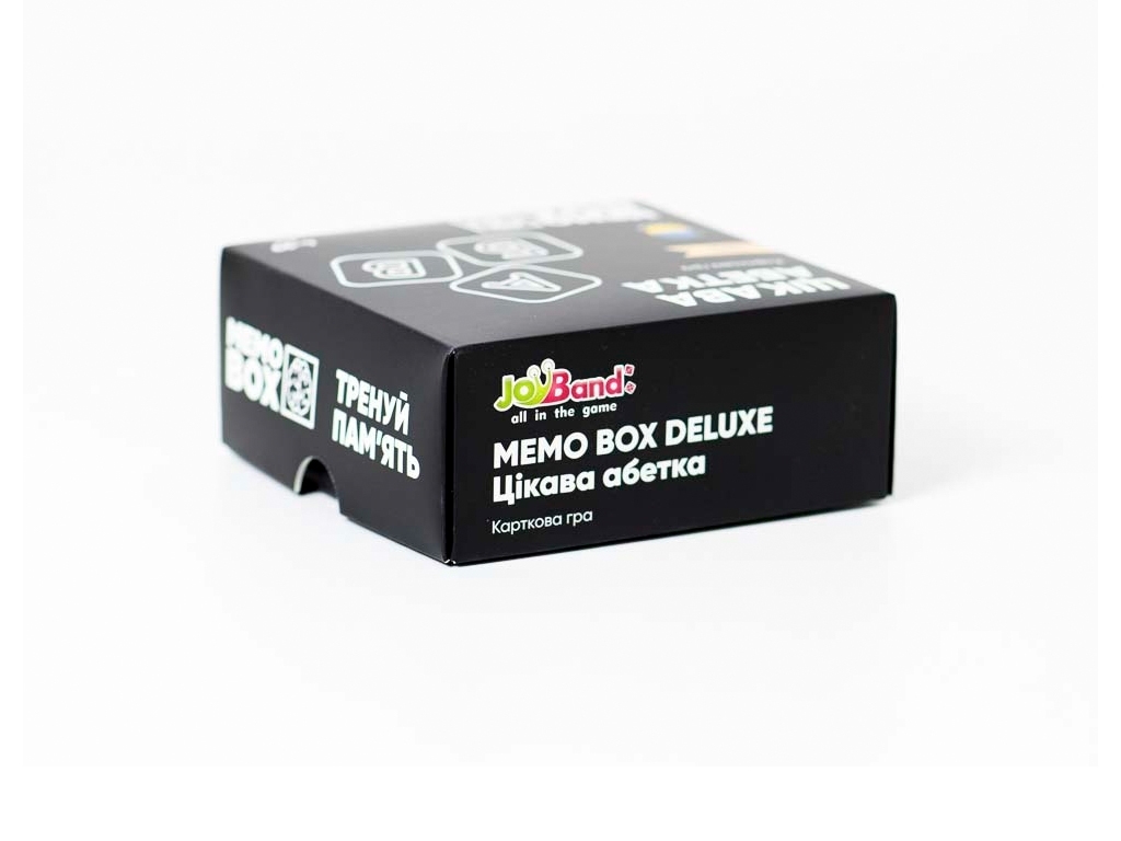 Настільна гра MemoBox Delux Цікава абетка. JoyBand MBD103