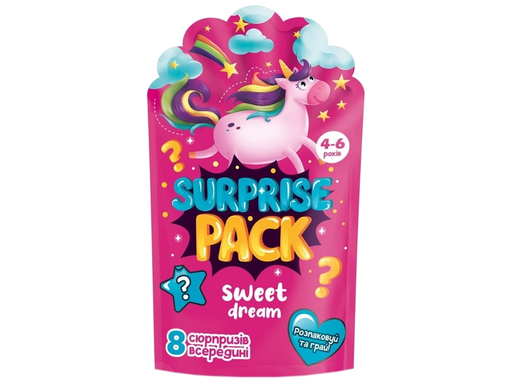 Настольная игра Набор сюрпризов, Surprise pack, Sweet dreams, Vladi Toys VT8080-02
