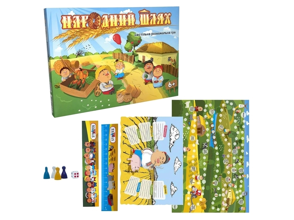 Настольная игра "Народный путь", 6+, Strateg