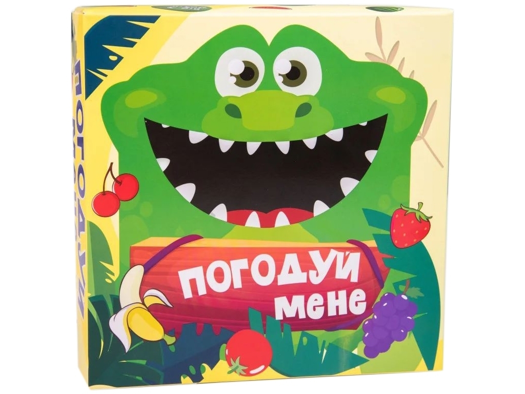 Настольная игра Покорми меня - крокодил, Strateg