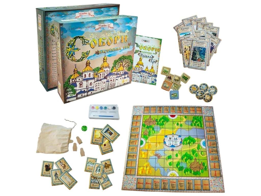 Настольная игра Соборы, Strateg 30104